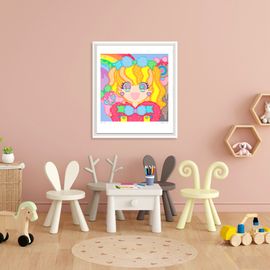 [GAHYUN ART] LEESARA – WONDERLAND: A Joyful and Curious Dreamworld _ Korean Artwork