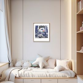 [GAHYUN ART] Park Ki-Hoon - Coexistence _ Silkscreen Print, Polar Bear & Urban Coexistence 