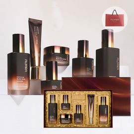AVIARA Sensitive Care Black Snail 6-Piece Skin Care Set for Deep Hydration and Skin Elasticity _ Made in Korea