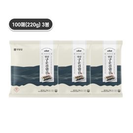 Jeongdamgim Crispy Gimbap Seaweed Made from 100% Premium Korean Laver 22g (10 Sheets) – Freshness & Flavor in Every Sheet