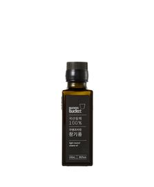 QUEENBUCKET Korean Cold-Pressed Sesame Oil  100ml  _ 100% Korean Sesame Seeds, Premium Raw Sesame Oil _ Made in Korea