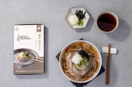 Jejudamtta Buckwheat Noodles Jeju Soba _ 2 Servings_  Rich Aroma & Mild Flavor