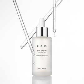 TIRTIR SOS Serum for Intense Hydration and Radiant Glow Boosting for Tired Dehydrated Skin _ Made in Korea