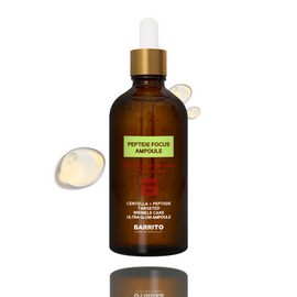 REJUMELA Barrito Peptide Focus Ampoule 100ml – PDRN & 31 Peptides Intensive Anti-Aging Repair Ampoule _ Made in KOREA