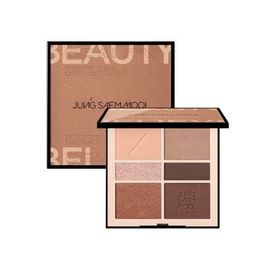 JUNG SAEM MOOL Artist Eye Palette 15g – Personal Nude Eyeshadow Palette, 6 Colors, Smooth Blend, Minimal Fallout _ Made in KOREA