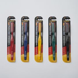 Pedex Germany Embossed Ultra-Soft Long Toothbrush 5-Pack | Perlon German Bristles | Clinically Tested Tartar Removal Toothbrush