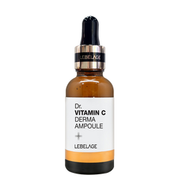 LEBELAGE Dr. Vitamin C Derma Ampoule for Brightening Anti-Wrinkle Elasticity and Deep Hydration Care _ Made In Korea