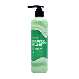 LEBELAGE Dr. Solution pH 5.5 Scalp Shampoo  300ml for Sensitive Oily Scalp Care and Damaged Hair Repair _ Made in Korea