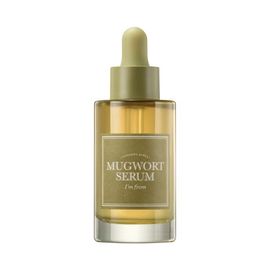 [I’m From] Mugwort Serum 30ml – 4× Concentrated Ganghwa Mugwort, Soothing & Brightening Serum, Garlic Exosomes, Polyglutamic Acid, Niacinamide – Hydrating Water-Gel Essence _ Made in KOREA