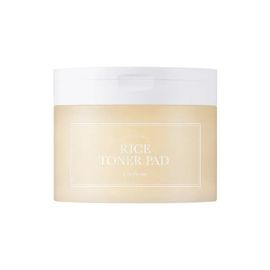 [I’m From] Rice Toner Pad 60 Sheets – Hydrating Stretch-Fit Glow Pads, Niacinamide & Vegan Irritation-Free Formula | Moisture & Radiance Toner Pads _ Made in KOREA