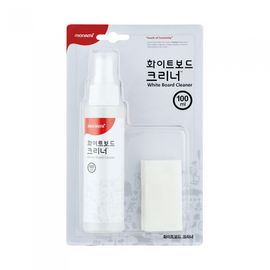 [Monami] Board Cleaner (Bristar) 100ml | Whiteboard Surface Restoration | Cleaner & Cloth Set