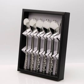 Table Art Bubble Saning Stainless Steel Cutlery Set for 5 – Korean Made 304 Stainless Steel Spoon & Chopsticks Set, Dishwasher Safe, Luxury Gift Set _ Made In Korea 