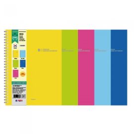 [Penpia] 10000 Large PP Cover Spring Notebook | 75g Wood-Free Paper / 220 Sheets | 190*260mm | Twin Spiral Bound | Made in Korea