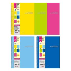 [Penpia] 7000 Large PP Cover Spring Notebook | 75g Wood-Free Paper / 152 Sheets | 190*260mm | Twin Spiral Bound | Made in Korea