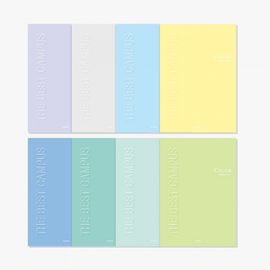 [Penpia] 1200 Color Perfect Bound Lined Notebook | 75g Wood-Free Paper / 24 Sheets | 188*260mm | Made in Korea