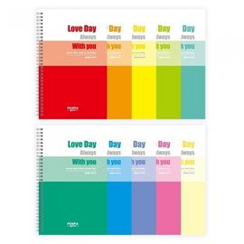 [Penpia] 1500 Reporter's Notebook | Left Twin Spiral Bound / 65 Sheets | 105*175mm Pocket Size | Made in Korea