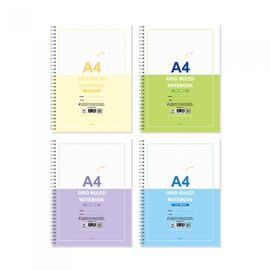 [Penpia] 3500 Grid Square Notebook | 50 Sheets | 188*260mm | Left Twin Spiral Bound | Made in Korea