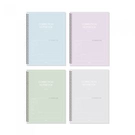 [Penpia] 2000 Wrong Answer Spiral Notebook (Correction Note) | 50 Sheets / 185*260mm | Left Spiral Bound | Made in Korea