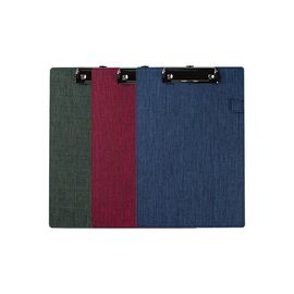 [Oxford] Clip Board B5 Dual E94B5-12 | Fabric Texture | Pen Holder | Random Color | Made in Korea