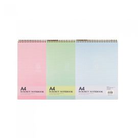 [Oxford] 4500 Subject Top Spiral Perforated Notebook A4 | Lined / 80 Sheets | 210*297mm | Top Twin Spiral Bound | Made in Korea