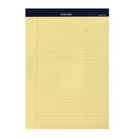 [Oxford] 2000 Regal Pad A4 Notepads | 8mm Ruling / 40 Sheets | Top Bound | 100% Eco-Friendly Neutral Paper