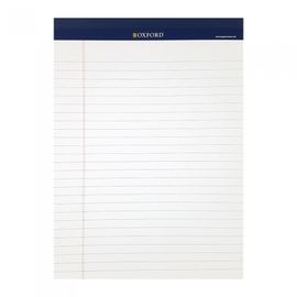 [Oxford] 2000 Regal Pad A4 Notepads | 8mm Ruling / 40 Sheets | Top Bound | 100% Eco-Friendly Neutral Paper