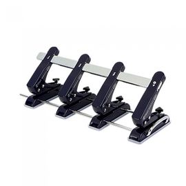 [PEACE] 4-Hole EZ Power Punch | 50% Less Force | Adjustable Hole Spacing | Modern Ergonomic Design | Made in Korea