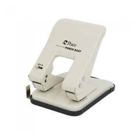 [PEACE] Power EZ Dual-Distance 2-Hole Punch | 50% Less Force | 70mm & 80mm Adjustable | 25-Sheet Capacity | Made in Korea