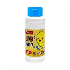 DONG-A DingDongDang Washable Poster Paint 200ml Sky Blue | ACMI Certified Safety | Clear & Vibrant Palette | Made in Korea