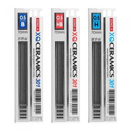 DONG-A XQ 301 Premium Ceramic Mechanical Pencil Leads 0.5mm | High-Strength & Smooth | 17 Leads per Case | Made in Korea