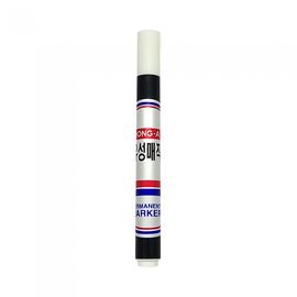 DONG-A Permanent Marker | Black, Blue, Red Options | Multi-Surface (Metal, Glass, Wood, Cloth) | Weather-Resistant & Non-Toxic | Made in Korea