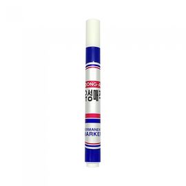 DONG-A Permanent Marker | Black, Blue, Red Options | Multi-Surface (Metal, Glass, Wood, Cloth) | Weather-Resistant & Non-Toxic | Made in Korea