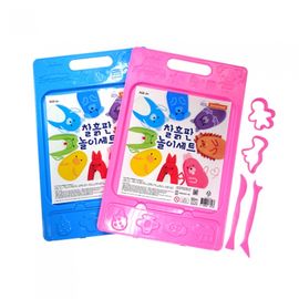 Donerland Clay Play Tool Set | Sculpting Board, Molds & Tools Kit | Creative Clay Modeling Accessories | KC Certified | Made in Korea