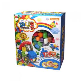 Donerland Funny Corn 350 Pcs (HB08011) | Magic Corn Starch Noodles | Eco-Friendly Building Blocks | Sticks with Water | Made in Korea