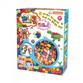 Donerland Funny Corn Mini 800 Pcs | 30g Value Pack | Eco-Friendly Starch Noodles | Includes Pattern Sheets | Made in Korea