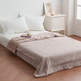 Guy Laroche Mond Dual-Sided 10mm Long-Pile Microfiber Blanket Premium Soft Winter Throw for Bedroom and Living Room