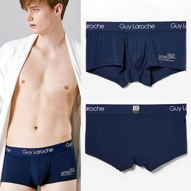 Guy Laroche Men's Premium Micro Modal 60s Trunk GL-DRA-NB | Low-Rise Stylish Fit | Voltlon Anti-EMF Technology _ Made in Korea Guy Laroche Men's Premium Micro Modal 60s Trunk GL-DRA-NB | Low-Rise Stylish Fit | Voltlon Anti-EMF Technology _ Made in Korea