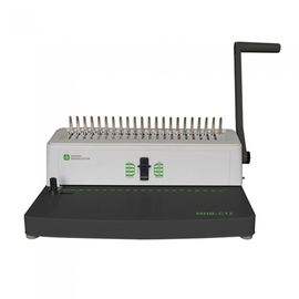 Munhwa PMHBW12 Professional 21-Hole Plastic Comb Binding Machine with 15-Sheet Punching and 500-Sheet Binding Capacity