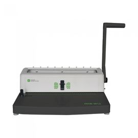 Munhwa PMHBW12 Professional 3:1 Pitch Manual Wire Binding Machine with 15-Sheet Punching and 4-Level Depth Control