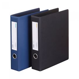 Munhwa Professional PVC Vinyl 3-Ring D-Ring Binder B649-7 | 1.5-Inch (5.5cm) | Black | High-Frequency Welded | Made in Korea