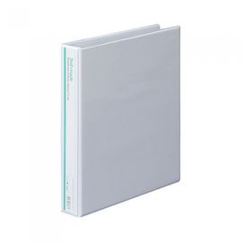 Munhwa Clear View 3-Ring D-Ring Binder B748-71 | 1-Inch (3cm) | White PVC | Customizable Cover | Made in Korea