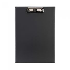 Munhwa File F612-71 Professional A4 High Frequency PVC Clipboard with Top Clip and Pen Holder Black Made in Korea