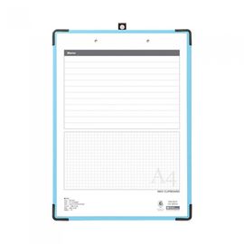 Munhwa File F814-7 Premium A4 Neo Clipboard with Whiteboard Backing Pen Holder and Hanging Hole Made in Korea