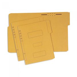 Munhwa Classic Brown Filing Folder F195A-71 A4 | 10 Packs | Premium Manila Paper | Metal Fastener Included | Made in Korea