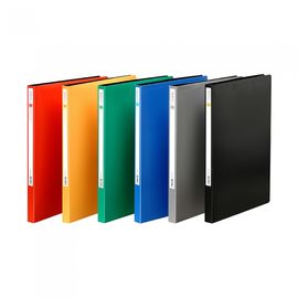 Munhwa Professional A4 PP Top-Bind Spring File F400-7 | Metal Spring Mechanism with Stopper | 6 Color Options | Made in Korea