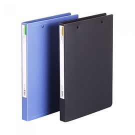 Munhwa Professional A4 Double PP Spring File F405-72 | Twin Metal Spring Mechanism | Black & Blue | High-Capacity Archiving | Made in Korea