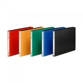 Munhwa Compact A5 Punchless Lever-Clip File F431-6 | Side-Bind | 5 Color Options | Tax Invoice & Receipt Organizer | Made in Korea