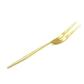 AVELLA Matte Gold Cooking Fork