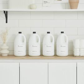 Saenghwal Gongjakso Low-Odor Clean Bleach 3L × 4 _ Powerful disinfection and whitening, with reduced odor for everyday use _ Made in Korea