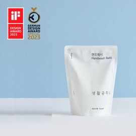 Saenghwal Gongjakso Hand Wash Refill 400ml (Powder Scent) × 2 Saenghwal Gongjakso Hand Wash Refill 400ml (Powder Scent) × 2
